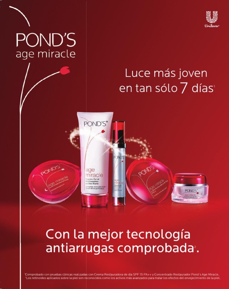 ponds age miracle colombia