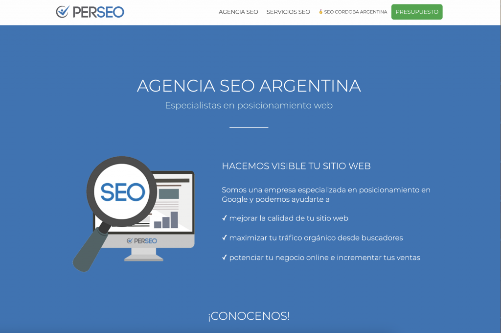 Mejores agencias SEO de Argentina Perseo