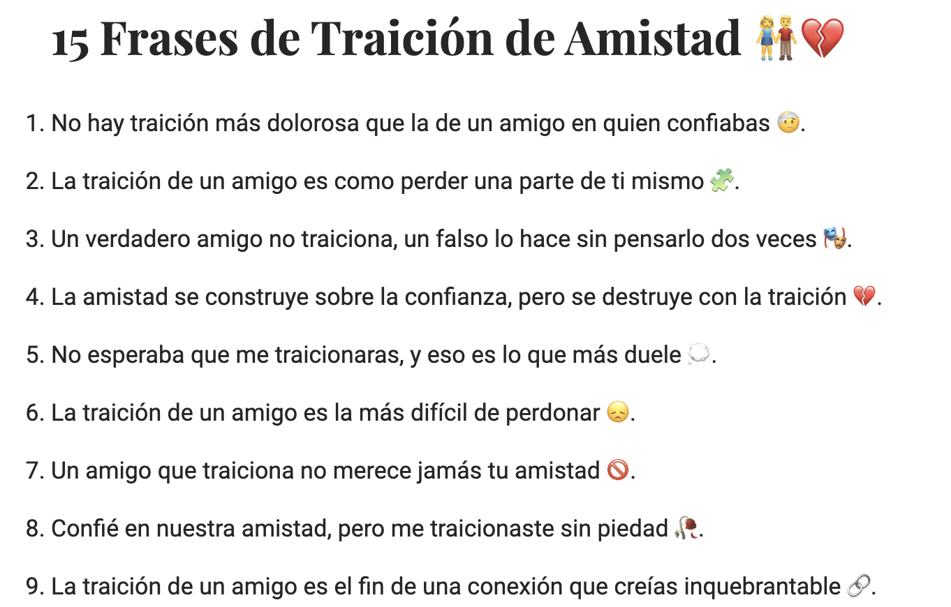 +100 Frases de Traición de Amor - de amistad también